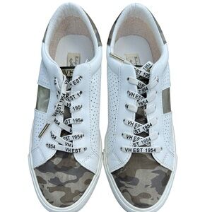 Vintage Havana EST 1954 Grande Camo and White Sneakers 9.5